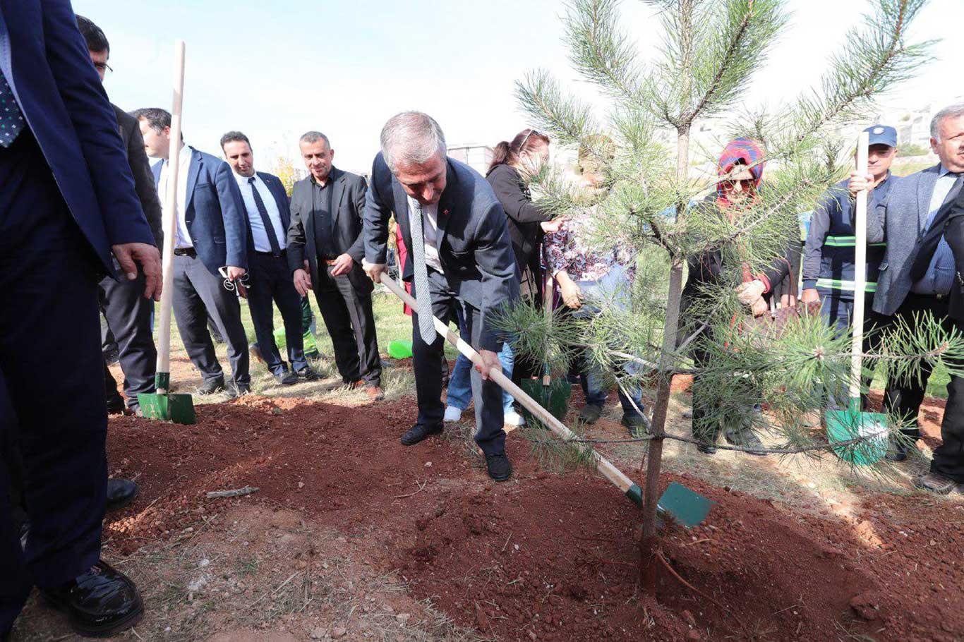 "Kıyametin kopacağını bilseniz elinizdeki fidanı dikiniz" "Kıyametin kopacağını bilseniz elinizdeki fidanı dikiniz"